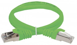 Фото Sommer Cable C5BS-0100-GN патч кабель Cat 5е U/UTP, 1,0 м, цвет зеленый