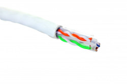 Фото EUROLAN 19C-U6-12WT-B305 кабель кат. 6 U/UTP, 4 пары, 23 AWG, нг(А)-HF