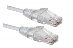 Фото EUROLAN 21S-U5-01WT патч-корд 5e U/UTP, LSZH, T568B, 1 м, белый